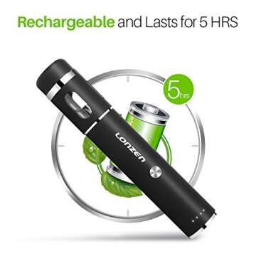 Portable Electric Herb Grinder - LONZEN Heavy Duty Performance