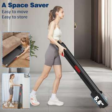 TRAILVIBER Treadmill with 12% Auto Incline for All Ages