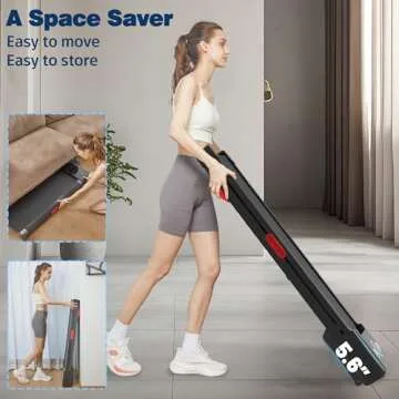 TRAILVIBER Treadmill with 12% Auto Incline for All Ages