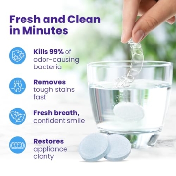 Retainer Brite Cleaner Tablets for Invisalign & Dental Guards