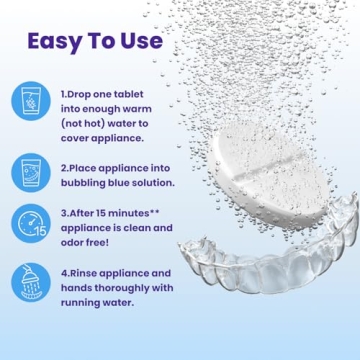 Retainer Brite Cleaner Tablets for Invisalign & Dental Guards