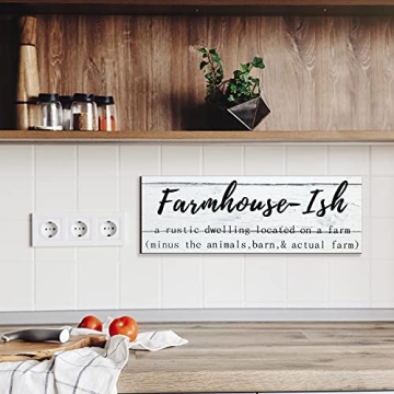 Maitys Rustic Farmhouse Sign for Cozy Home Decor