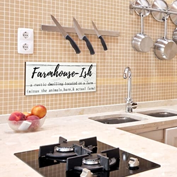 Maitys Rustic Farmhouse Sign for Cozy Home Decor