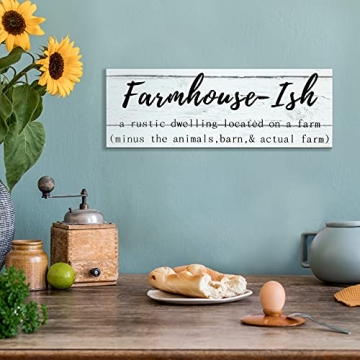 Maitys Rustic Farmhouse Sign for Cozy Home Decor