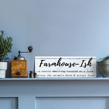 Maitys Rustic Farmhouse Sign for Cozy Home Decor