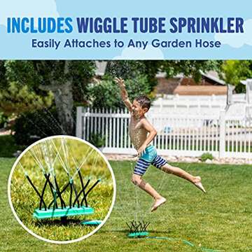 BACKYARD BLAST - 75' Heavy Duty Waterslide for Endless Fun