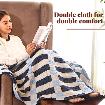 Folkulture Throw Blanket - Recycled Cotton & Stylish Design