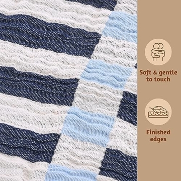 Folkulture Throw Blanket - Recycled Cotton & Stylish Design