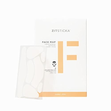ZitSticka Hydrocolloid Surface Area Pimple Patches for Face - Clarifying Pore & Blemish for Large Zi...
