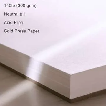 Artisto Watercolor Pads 5.5x8.5”, Pack of 3 (90 Sheets), Spiral Bound, Acid-Free Paper, 140lb (300gsm), Perfect for Most Wet & Dry Media, Ideal for Beginners, Artists & Professionals