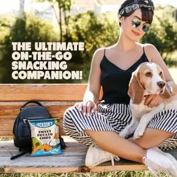 Jackson’s Sweet Potato Kettle Chips Avocado Oil Variety Pack made with Premium Oils (1 oz, Pack of 16) Sea Salt, Ranch, BBQ, and Spicy Jalapeno Flavors - Allergen-friendly, Gluten Free, Vegan