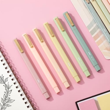 Stylish Mr. Pen Aesthetic Black Ink Pens - No Bleed, Fast Drying