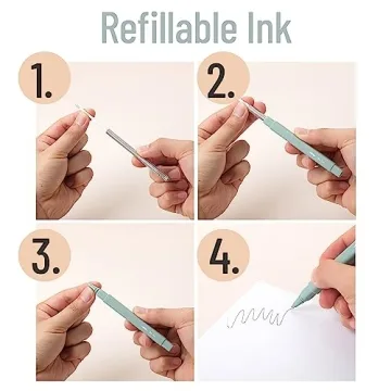 Stylish Mr. Pen Aesthetic Black Ink Pens - No Bleed, Fast Drying