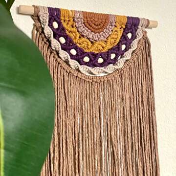 All for Knotting Recycled Single Strand Macrame Cord (Cafe Au Lait, 5mm)