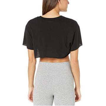 Bestisun Cropped Workout Tops for Women Sexy Yoga Short Sleeve Crop Tops Exercise Running Shirts Gym...