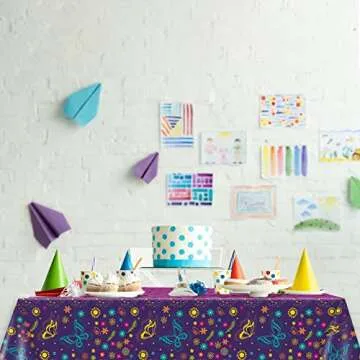 Wiooffen 3 Pcs Magic Movie Tablecloths for Parties