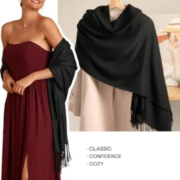 FURTALK Women's Pashmina Shawls for Weddings