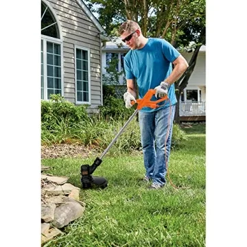 BLACK+DECKER Lightweight String Trimmer for Lawn Care