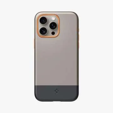 Spigen Style Armor MagFit Designed for iPhone 15 Pro Case (2023) [Military-Grade Protection] Compatible with MagSafe - Alpine Gold