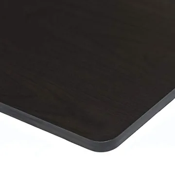 Furinno End Tables Set of 2 - Espresso/Black Finish