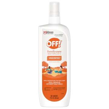 OFF! Family Care Insect & Mosquito Repellent Spritz, Bug Spray Containing 7% DEET, Unscented Repelle...
