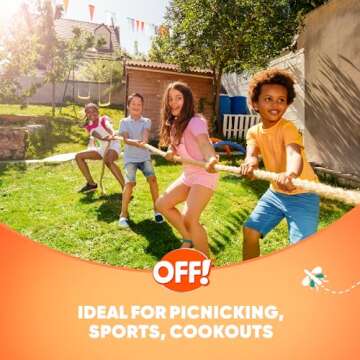 OFF! Family Care Insect & Mosquito Repellent Spritz, Bug Spray Containing 7% DEET, Unscented Repellent with Aloe Vera Protects Against Mosquitoes, 9 Oz