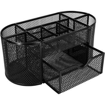 Gianotter Rose Gold 4-Tier Desk Organizer