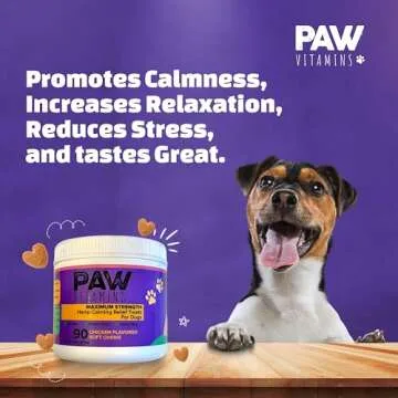 Calming Dog Chews with Hemp Oil and Valerian Root