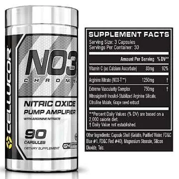 Cellucor NO3 Chrome Nitric Oxide - Enhance Muscle Pumps