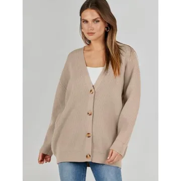 Caracilia Women's Oversized Cardigan Sweaters Fall 2024