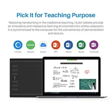 HUION H1060P Graphics Drawing Tablet - 8192 Pressure Sensitivity