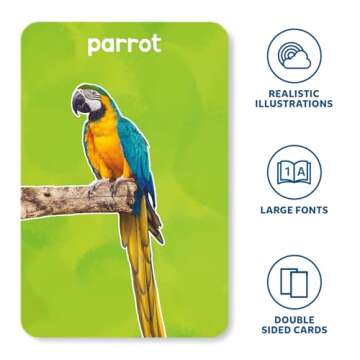 Skillmatics Thick Flash Cards for Toddlers Fun Learning Tool