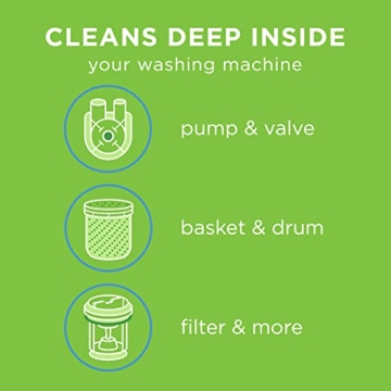Affresh Washing Machine Cleaner, Cleans Front Load and Top Load Washers, Including HE, 3 Tablets