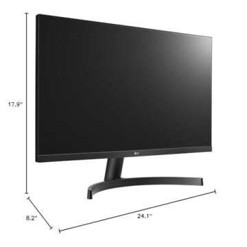LG 27MK600M-B Monitor 27" HD (1920 x 1080) IPS Display, Radeon FreeSync, Dual HDMI, On Screen Displa...