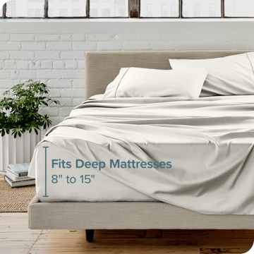 Bare Home Full Sheet Set - Ultra-Soft Microfiber & Deep Pockets
