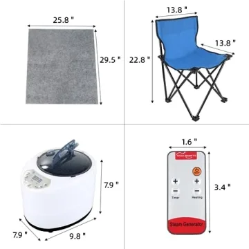 Portable Home Sauna for Personal Steam Spa Experience