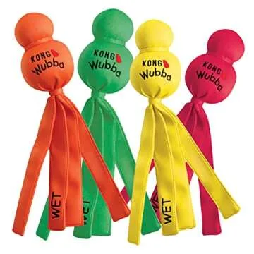 KONG Wubba Wet Dog Toy - Large (Assorted Colors)