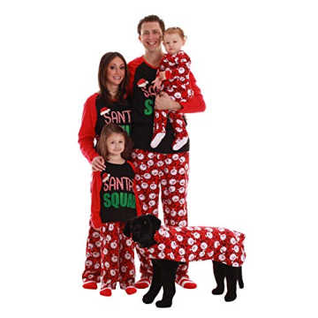 #followme Family Pajamas Set - Santa Squad Microfleece for All Sizes