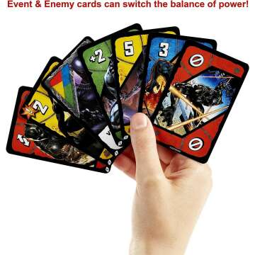 UNO Ultimate Marvel Card Game with Foil Cards & Decks