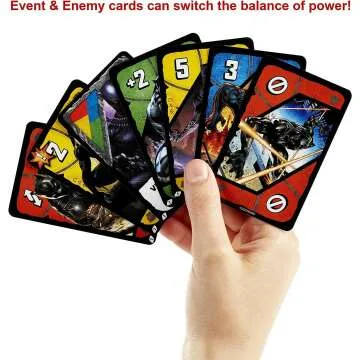 UNO Ultimate Marvel Card Game with Foil Cards & Decks