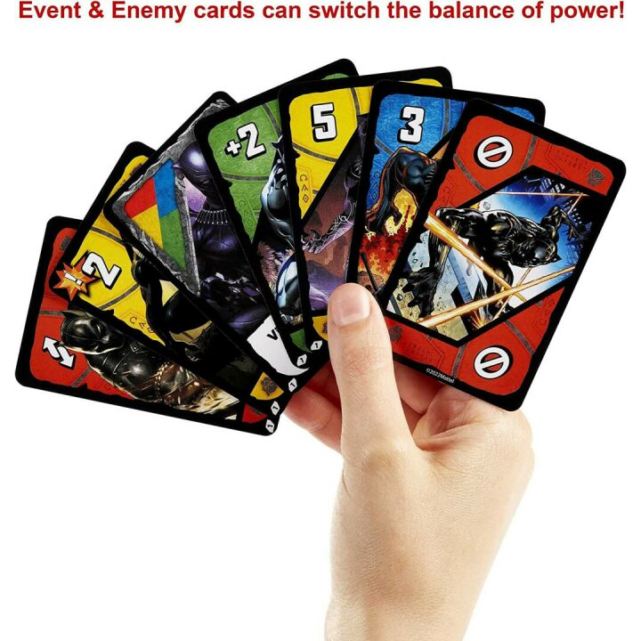 UNO Ultimate Marvel Card Game with Foil Cards & Decks