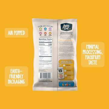 LesserEvil Himalayan Gold Organic Popcorn - 4.6 Oz