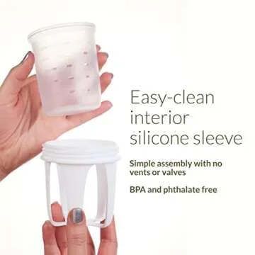 Kiinde Active Latch Silicone Baby Bottle - Anti Colic & Leak Proof