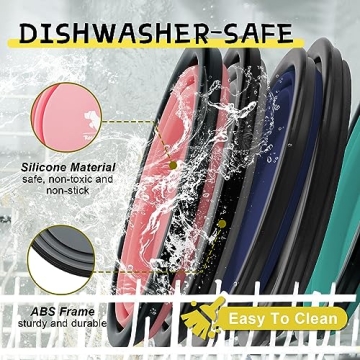 Travel-Friendly Collapsible Dog Bowls for Pets