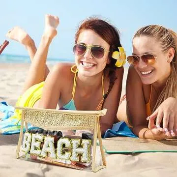 Trendy Boho Hand-woven Makeup Bag for Beach Essentials