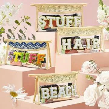 Trendy Boho Hand-woven Makeup Bag for Beach Essentials