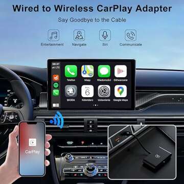 Wireless CarPlay Adapter - Upgrade Your Car with Wireless Future
