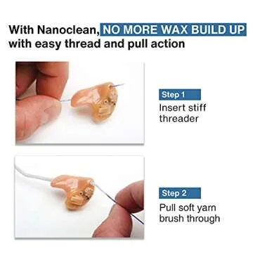 NanoClean Hearing Aid Cleaning Kit - 20 Ready Strands