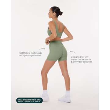 PAVOI Buttery Soft Workout Shorts - Sculpting & Comfortable