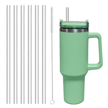 6 Pack Replacement Straws for Stanley 30 oz & 40 oz Cup Tumbler